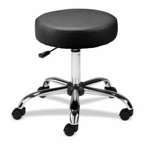 Lorell Pneumatic Height Stool, 24&#034;x24&#034;x23&#034;, Black/CE Base (LLR69513)