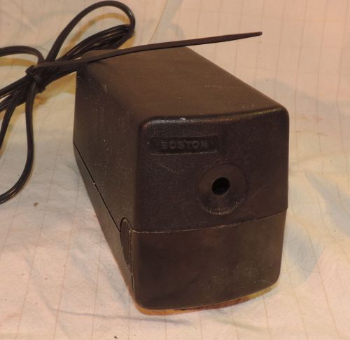 Vintage Boston Powerhouse Black Electric Pencil Sharpener