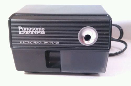 VINTAGE PANASONIC AUTO STOP ELECTRIC PENCIL SHARPENER JAPAN KP-110 EUC