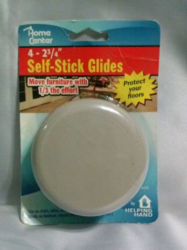 NWP. - Home Center  -: 4 self stick glides  size 2 3/4&#034;