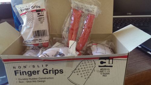 Rubber Finger Tips Non-Slip Finger Grips Size 11 1/2   12 dozen