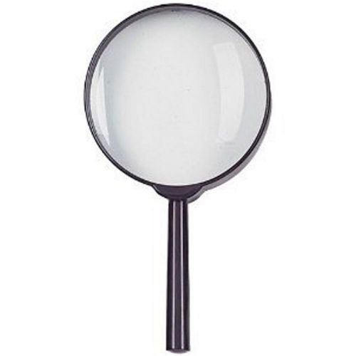 SE 4&#034; Glass Lens Hand Held Magnifier - 4X