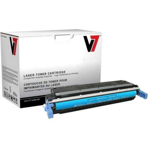 V7 TONER THC29731A C9731A CYAN TONER CART COLOR