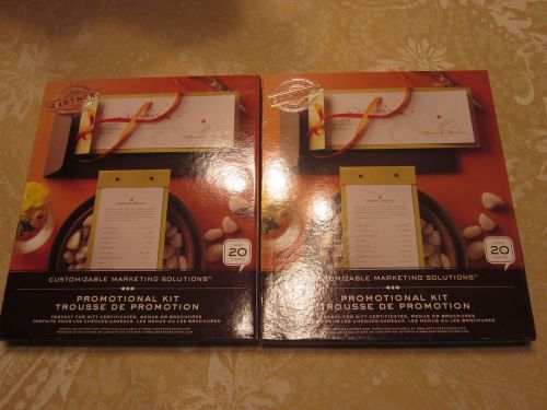 Gartner Promo Kit Customizable Marketing Solutions gift cert menus brochures 2