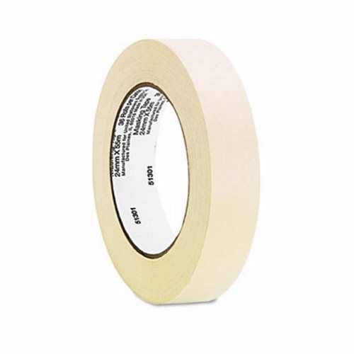 Universal General Purpose Masking Tape, 1&#034; x 60 yds, 3&#034; Core, 3/Pack (UNV51301)