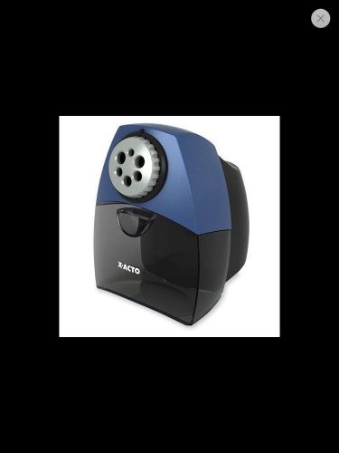 X-ACTO Teacher Pro Electric Pencil Sharpener with SmartStop, Black (1675) NIB