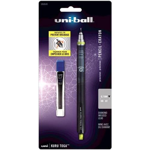 Uni-Ball Kuratoga .7mm Mechanical Pencil Starter Set 1858549