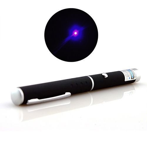 Powerful Blue Violet Laser Pointer Pen Visible Beam 405nm Professional Lazer NEW