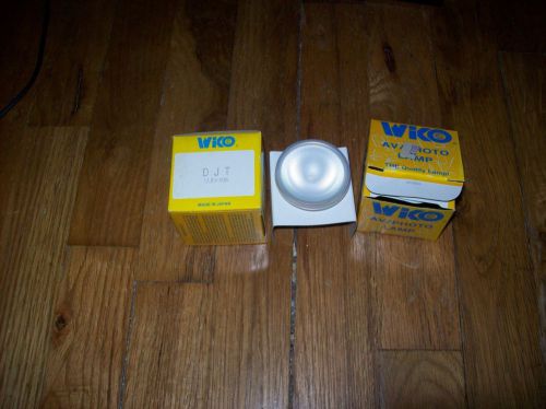 2 NOS DJT  PROJECTOR BULB/LAMP WICO 13.8 V 50 W