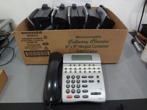 Lot of  6  Nec D-Term DTR-16D-1(BK)TEL Sereis I Office Display Phones