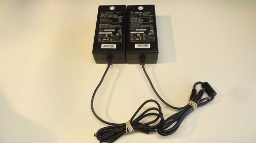 F4:  Lot of 2 GENUINE TPV ELECTRONICS ADPC1260AB AC Adapter 12V 5A