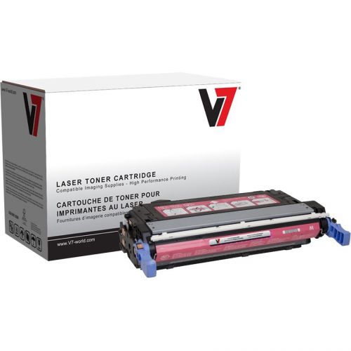 V7 magenta toner cartridge for hp color laserjet laser 7500 page for sale
