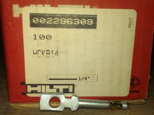 Hilti kwik bolt ii hckb14 anchor 1/4&#034; for sale