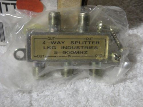 Nutone IA-90 Four-Way Signal Splitter, New