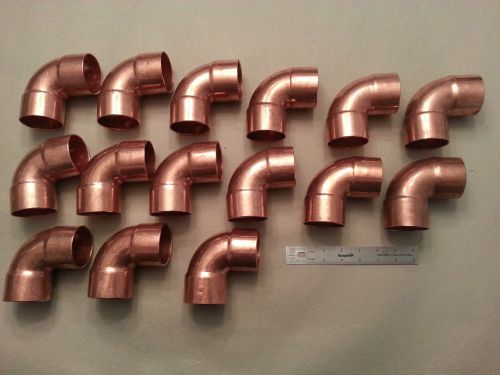 15 2&#034; Copper Elbows