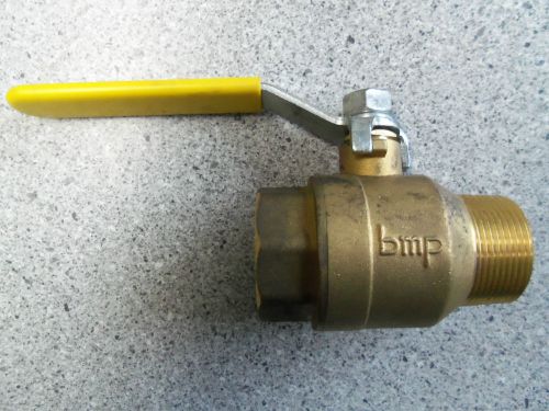 1 1/4&#034; female thread one end and male thread or sweat full port ball valve for sale