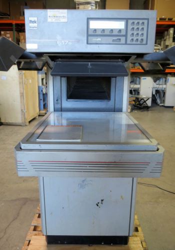 ITEK 617s Poly Plate Maker and Developer - 435 613-S 615-S 617-E