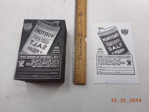 Letterpress Printing Printers Block, Mortons Salt Container, Predict Rain Coupon