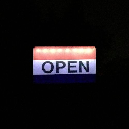 OPEN SIGN / Solar Banner