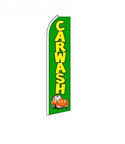 CAR WASH X-Large Swooper Flag - A-077