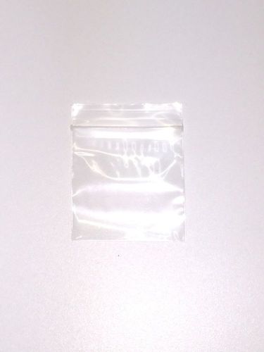 2x2 2mil Zip Lock Bags 1,000pcs