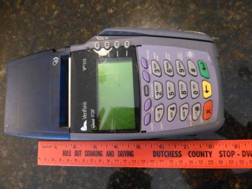 VeriFone Omni 3730 Vx510 model OMNI 5100 credit card terminal machine only