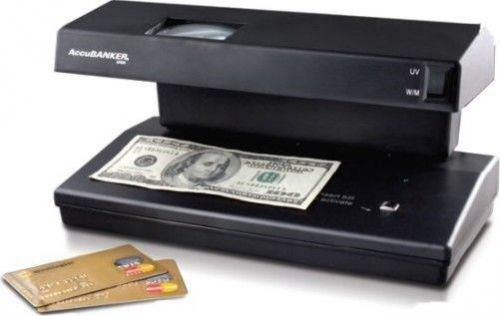 Accubanker d64 counterfeit money detector (uv/mg/wm/mp) for sale