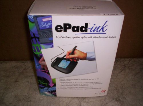 NEW Interlink Ink Epad Signature Capture Tablet 9 pin Serial VP9601