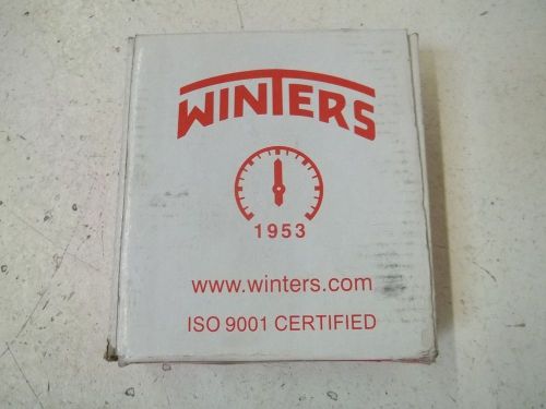 WINTERS E221 GAUGE 1/4&#034;NPT 0-30PSI/KPA *NEW IN A  BOX*