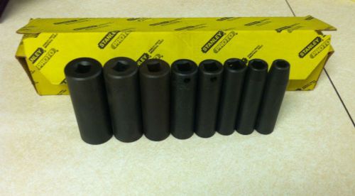 Stanley Proto J7700C 8 piece 3/8 DR Power Deep Socket set