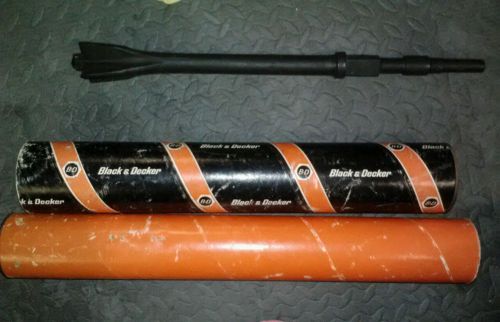 Vintage Black &amp; Decker Star drill 2&#034; d, 18&#034; length. #2 shank.Rare W/Box