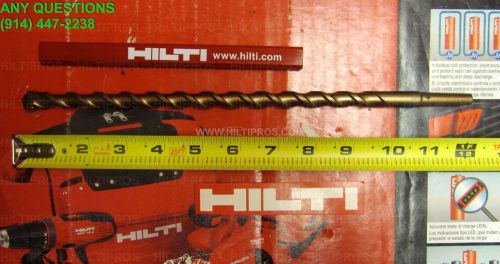 HILTI 1/2&#034; x 12&#034; PERCUSSION DRILL BIT, PREOWNED, MINT CONDITION, FAST SHIP