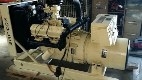 80 kw kohler generator n/g or l/p for sale