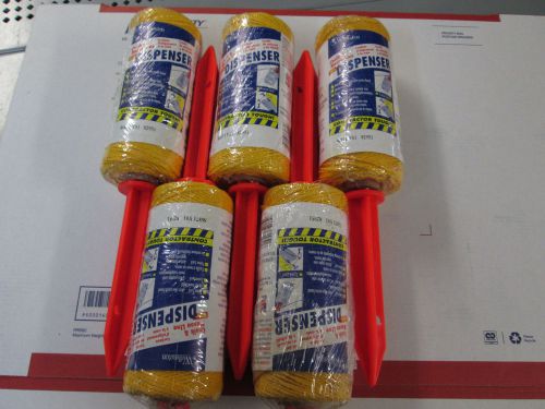 Box of 5 mason line,chalk, plumb, #18/152m X 500&#039; Made in USA 100% Braided nylon