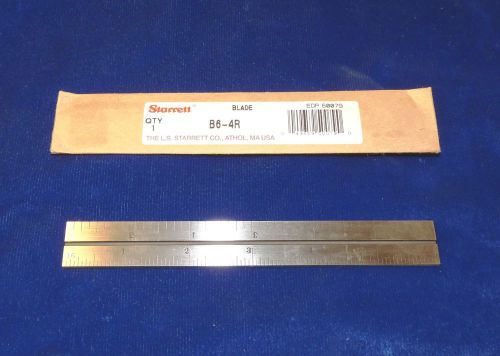 Starrett B6-4R 6&#034; Blade for Combination Squares &amp; Bevel Protractors 4R Grads pln