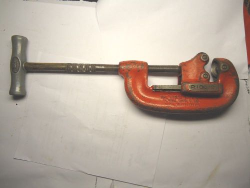 Ridgid Heavy Duty Pipe Cutter No. 2A 1/8&#034; To 2&#034; Capacity