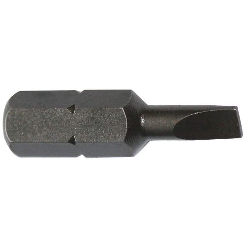 Slotted Insert Bit, 3F-4R, 1 In, PK 5 445-0X-5PK