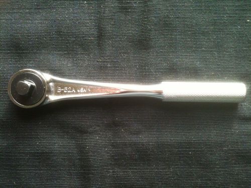 Williams by Snap-on B-52A 3/8&#034; Ratchet Chrome Length 7 5/8&#034; Non-Slip Grip USA