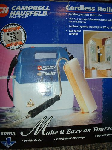 BRAND NEW@CAMPBELL HAUSFELD EZ111A@CORDLESS PORTABLE PAINT ROLLER@NIB@MAKE OFFER