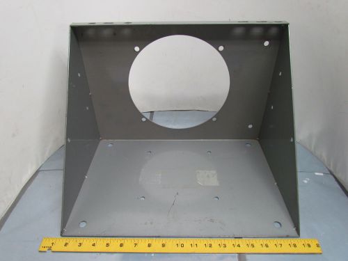 Graco pump bracket top 17-3/4&#034;wx12-1/2&#034;d wall plate 17-3/4&#034;wx11-3/4&#034;h hole 9-5/8 for sale