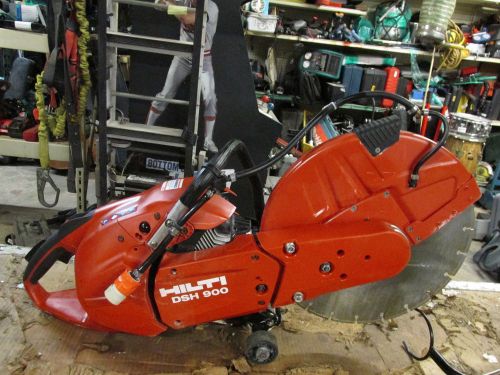 Hilti dsh 900 16&#034; hand held gas saw concrete saw cut off  *no reserve* for sale