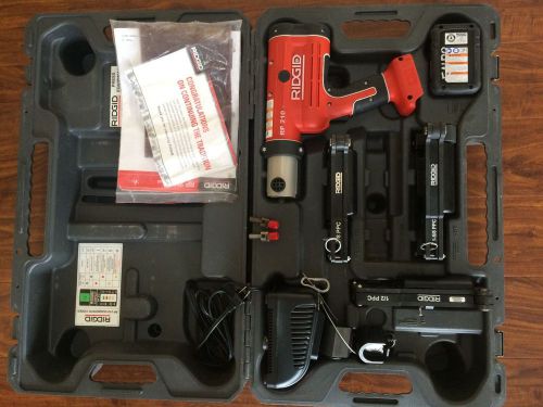 RIGID RP210 Propress Equipment w/ PPC Tools (total kit--wireless antenna work)