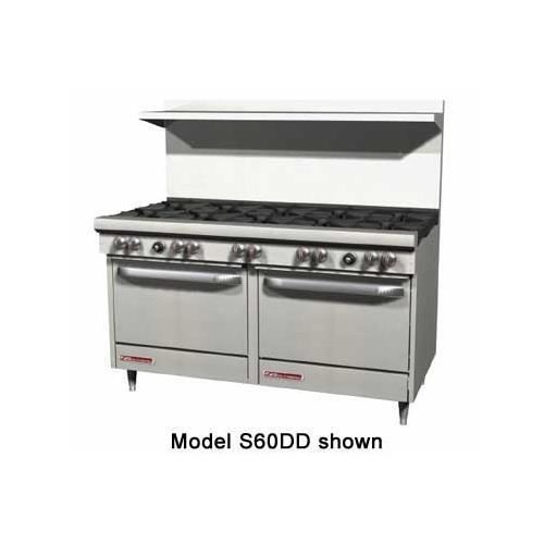 Southbend S60AA S-Series Restaurant Range Gas 60&#034; W (10) 28000 Btu Open Burn