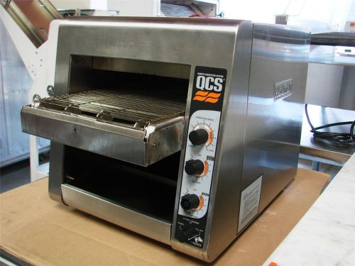 STAR HOLMAN QCS2-500 ELECTRIC BAGEL BUN CONVEYOR TOASTER