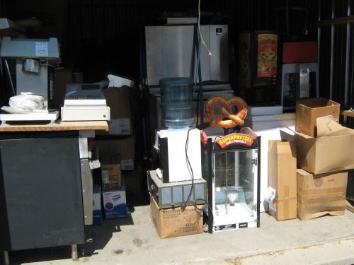 Huge lot of commercial restaurant equipment for sale