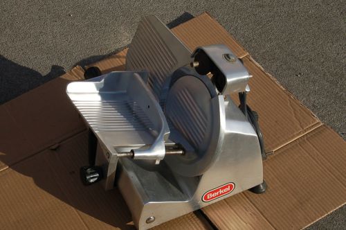 Berkel 823-e commercial electric meat cheese food deli slicer made italy ~ guar! for sale