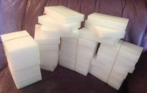 30 - FOAM BLOCKS - 5 1/2&#034; X 3 1/2&#034; X 7/8&#034; - POLYETHYLENE FOAM BLOCKS / PLANKS