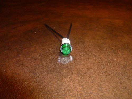 Raised Indicator Light, Green 120v