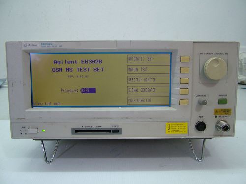 AGILENT E6392B GSM MS TEST SET  OPT 002, 040