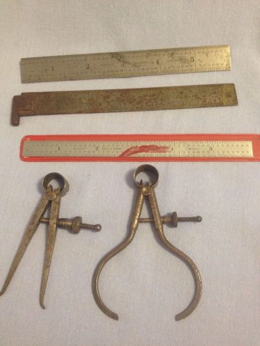 Starrett Machinest Caliper &amp; Rule Scale  303, 303R, 803